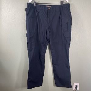 5.11 Tactical Ripstop Utility Double Knee Outdoor Navy Cargo Pants Women's Sz 20